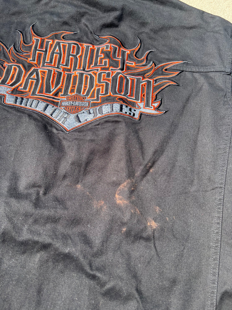 Vintage Reversible Harley Davidson jacket