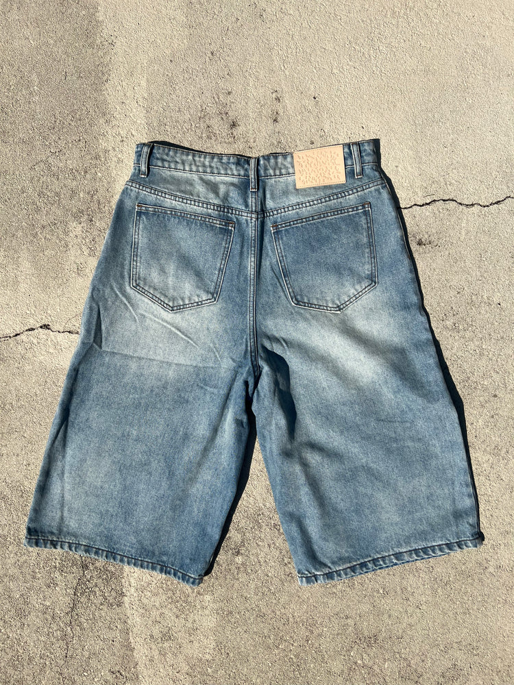 Basketcase Gallery breacher denim shorts