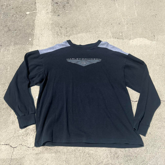 Vintage Harley Davidson two tone l/s